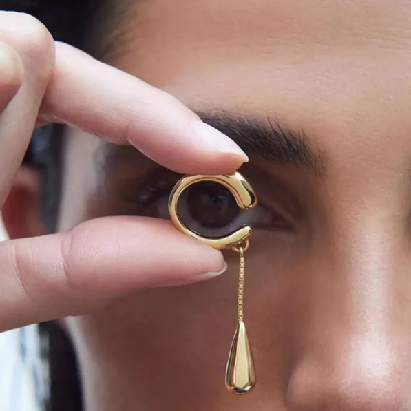 GOCCE DI LUCE - ORECCHINI A GOCCIA CON PENDENTE